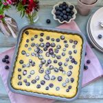 Blaubeer-Quarkkuchen ohne Boden