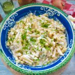 Omas gelber Wachsbohnen-Salat mit Sahne und Schmand