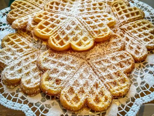 bergische Waffeln einfaches Waffel Rezept