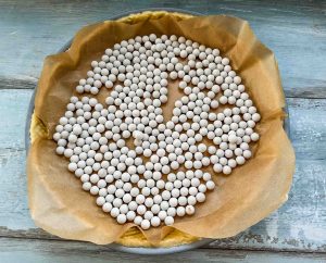 Quicheboden blind backen