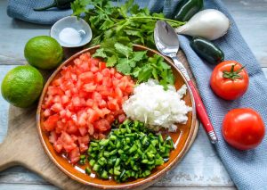 Pico de Gallo Zutaten