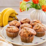 Schnelle Schoko Bananenmuffins