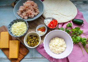 Zutaten Quesadilla Rezept