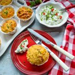 Herzhafte Muffins mit Gemüse