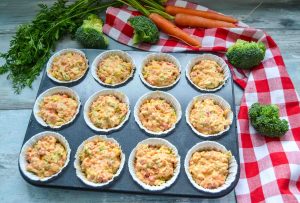 herzhafter Muffinteig mit Käse