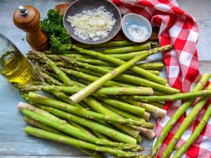 grüner Spargel