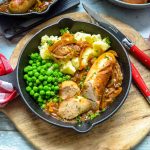 Bergische Bratwurst mit Zwiebelsauce