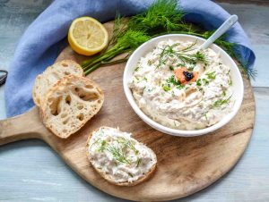 Bester Lachsaufstrich mit Frischkäse