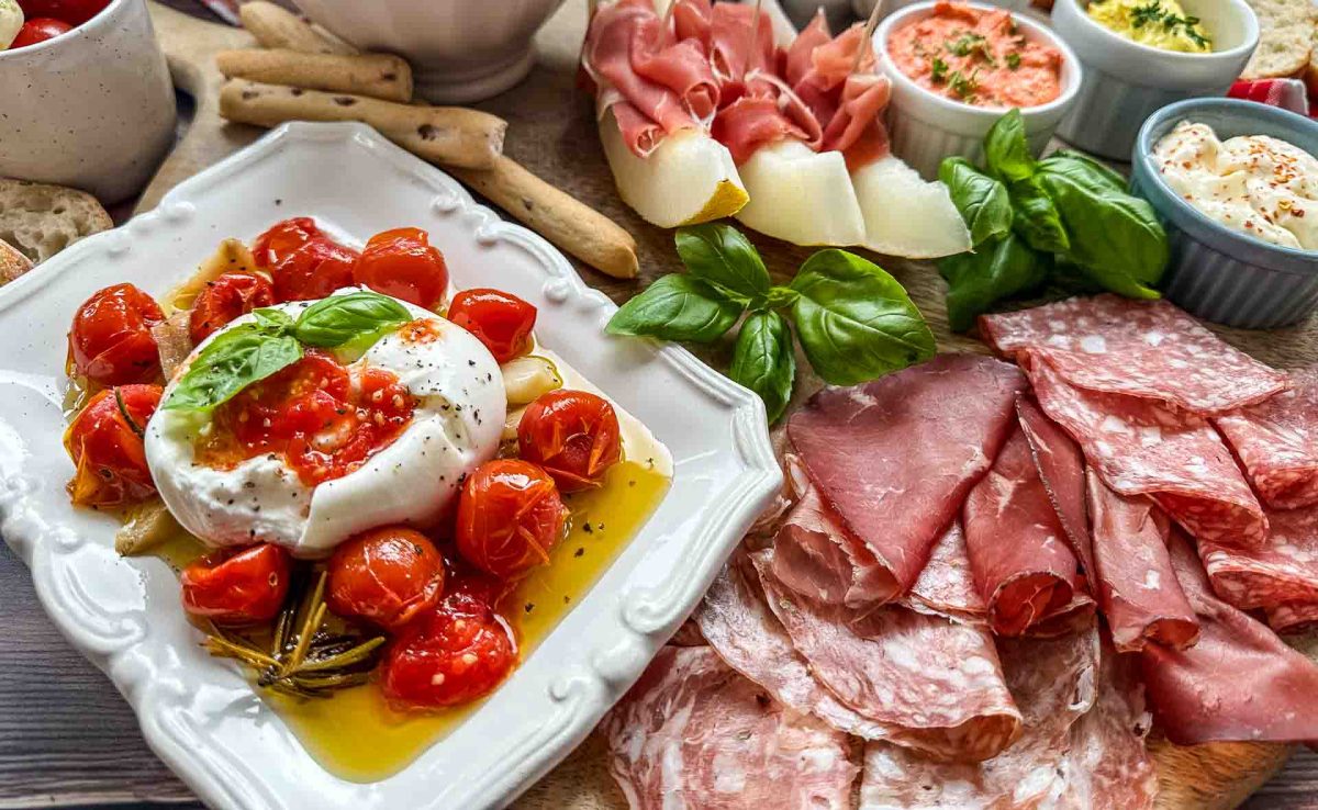 Die Perfekte Antipasti Platte Selber Machen Kochen Aus Liebe