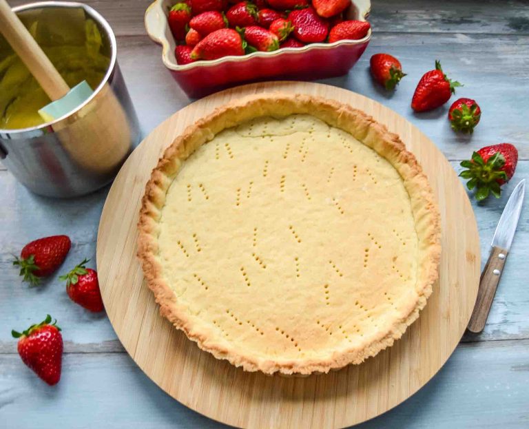 Erdbeerboden mit Pudding - Kochen aus Liebe
