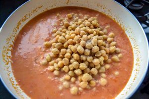 Curry mit Kichererbsen