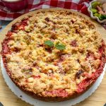 Rhabarberkuchen mit Streusel