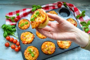 Herzhafte Pizza-Muffins