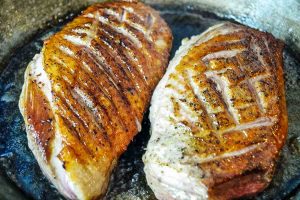 Entenbrust braten