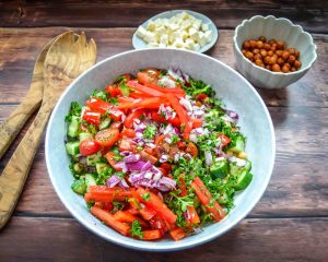 Kichererbsensalat Rezept