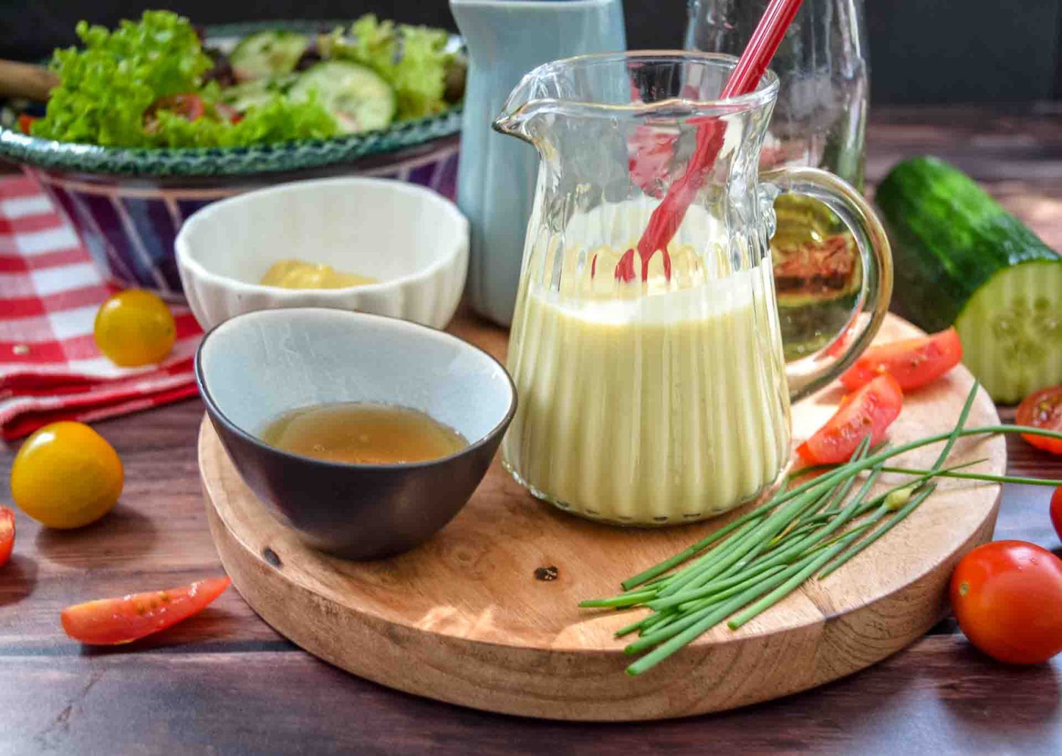 Rezept für Salatdressing - Kochen aus Liebe
