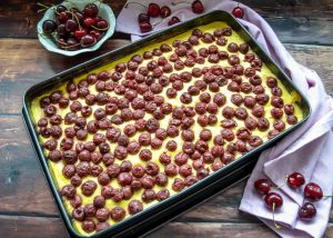 Kirchkuchen auf dem Blech