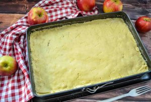 Apfelkuchen mit Mürbeteig