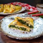 Blätterteig Spinat Feta Taschen