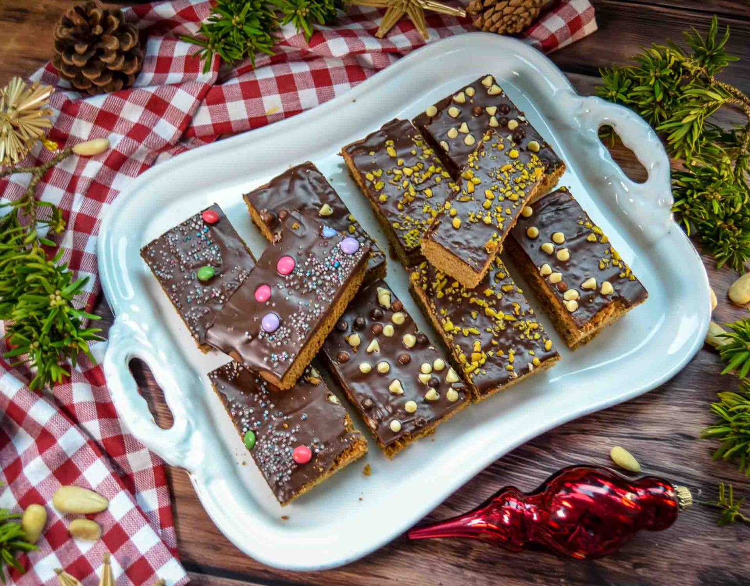 Omas Pfefferkuchen vom Blech - Kochen aus Liebe