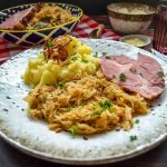 Sauerkraut mit Kassler und Kartoffelpüree
