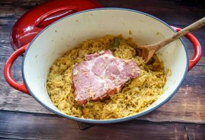 Kassler auf Sauerkraut