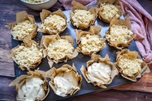 Muffinblech mit Muffins