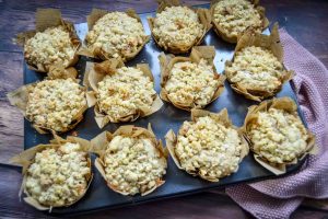 Muffins mit Streuseln