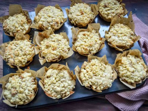 Muffins mit Streuseln
