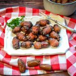 Datteln im Speckmantel