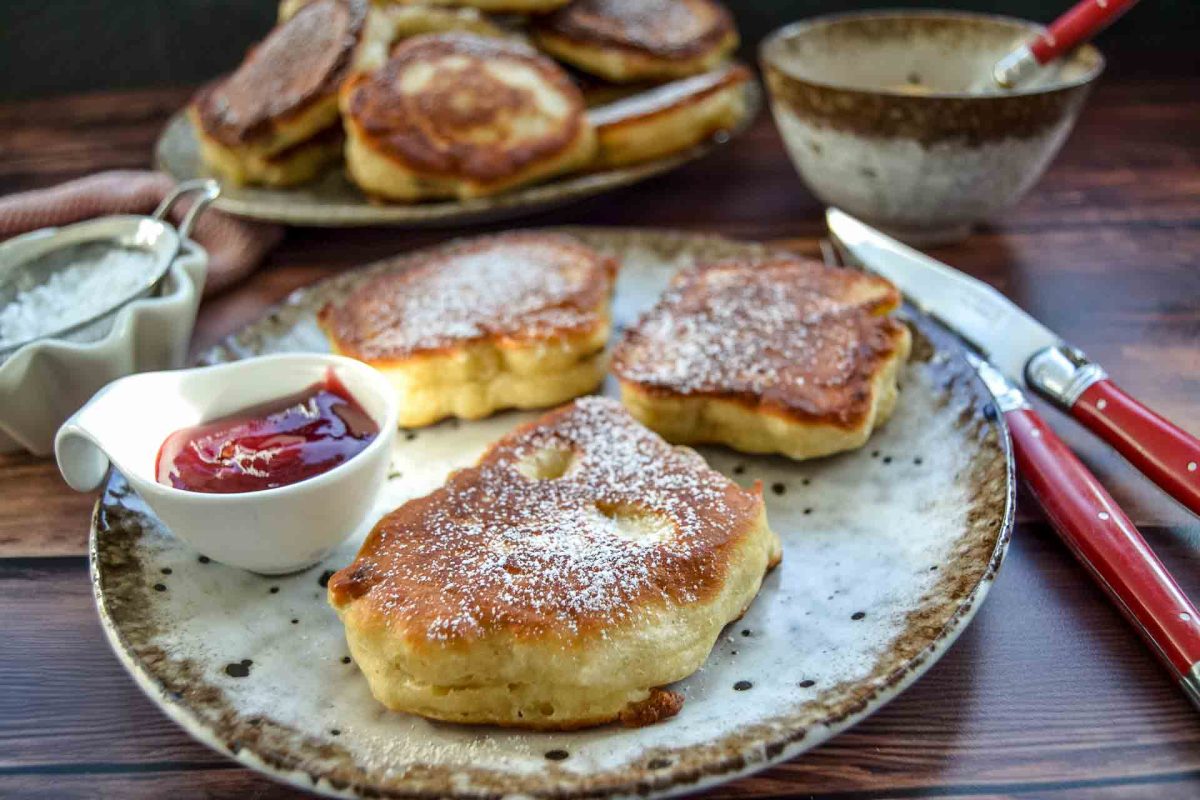 Münsterländer Struwen einfache Hefepfannkuchen