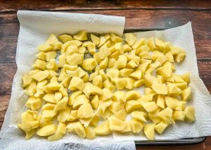 Kartoffeln trocknen