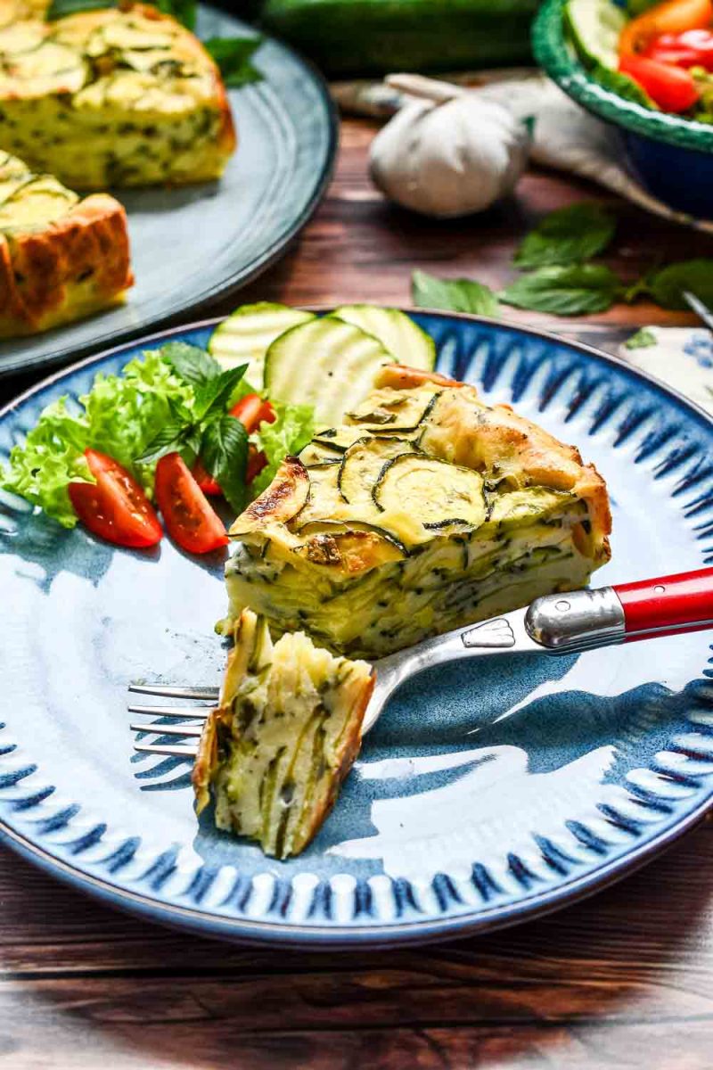 Zuchini Gemüsekuchen 