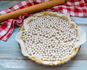 Quicheteig blind backen
