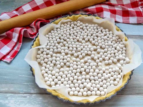 Quicheteig blind backen