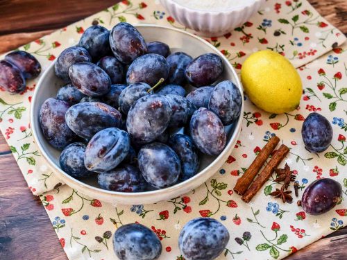 Omas Zwetschgenmarmelade einfaches Rezept mit Zimt